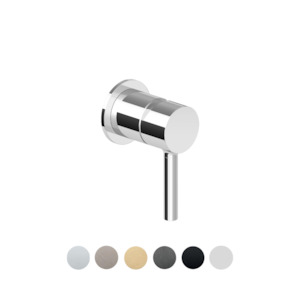 Pan: PAN SHOWER MIXER W SMALL FACE PLATE