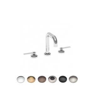 LANDMARK PURE 3TH BASIN MIXER W/PUW MEDIUM LEVER HANDLE