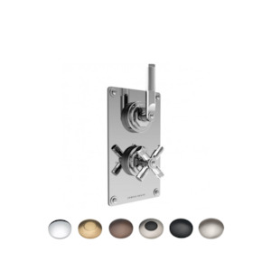 LANDMARK INDUSTRIAL THERMOSTATIC SHOWER MIXER 1 OUTLET LEVER/CROSS HANDLE