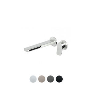 Brim: BRIM WALL MOUNTED BASIN MIXER 225MM