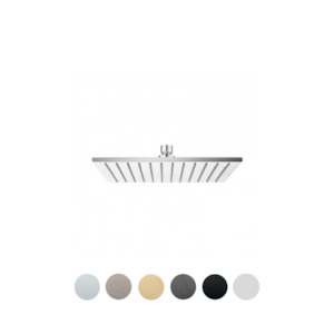 Jingle: ZUCCHETTI SQUARE SHOWER HEAD 300MM