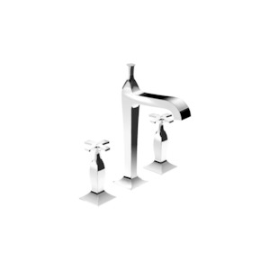 Bellagio: BELLAGIO BASIN MIXER 3TH HIGH SPOUT PUW