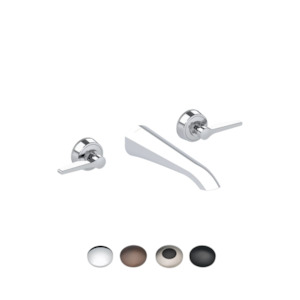 One Hundred: ONE HUNDRED WALL MOUNTED BATH MIXER