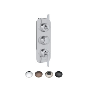 One Hundred: ONE HUNDRED THERMOSTATIC SHOWER MIXER 2 OUTLET HANDLE