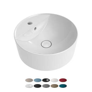 Twin: TWIN SET VESSEL BASIN 420X420X190MM 1TH