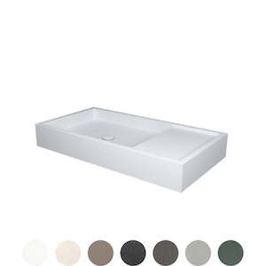 Apaiser: SOL SINGLE WALL BASIN 850X450X120MM