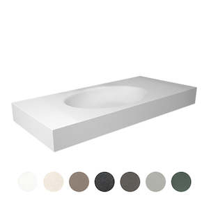 HAVEN WALL BASIN 1200X500X130MM NTH NOF