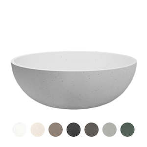 Sapphire: SAPPHIRE VESSEL BASIN 400X320X150MM NTH NOF