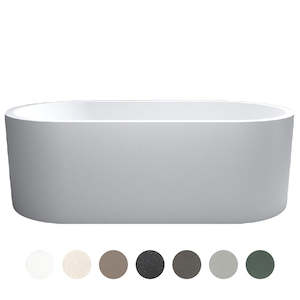 Allegra: ALLEGRA FREESTANDING BATH 1800X900X580MM