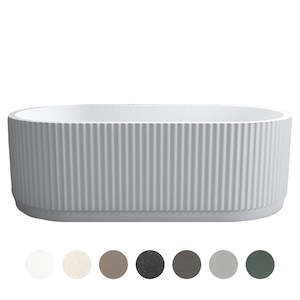 Tulle: TULLE FREESTANDING BATH 1870X950X600