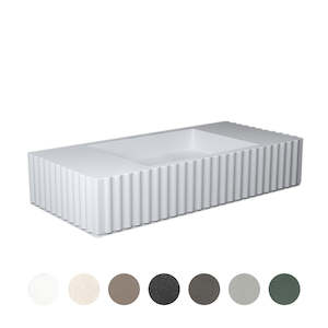 TULLE SINGLE BOWL WALL BASIN 1030X475X200MM NTH NOF