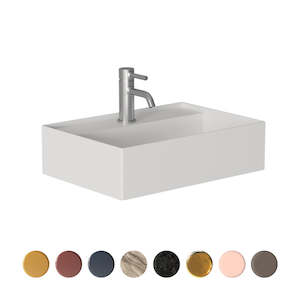 Hide: HIDE WALL BASIN 500X350X135MM 1TH NOF