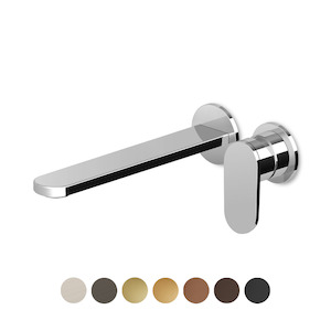 OCTO WALL MOUNTED BASIN MIXER 225MM