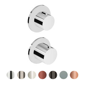 PAN S THEREMOSTATIC MIXER WITH X1 STOP VALVE