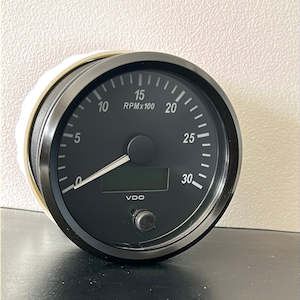 Vdo Single Viu: Tachometer Electric 100mm 3000RPM 12/24V [VDO SINGLE VIU] [A2C3832810030]