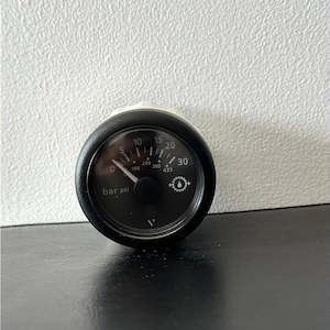 Vdo Extra: Oil pressure gauge 30bar 12/24V black [VIEW LINE][VDO][A2C59514141]