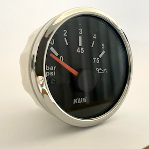 Kus Kk Automotive: Oil Pressure Gauge 5bar Black  [KUS KK AUTOMOTIVE] [KPPR-BS-0-5]