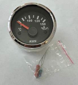 Oli Temperature Gauge Black  [KUS KK AUTOMOTIVE] [KPYR-BS-50-150]