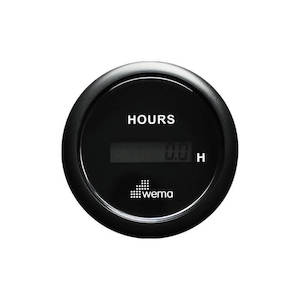 Hourmeter 12-24V Digital 52mm [WEMA] [ICUR-BB]