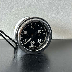 Oil Pressure Gauge Mechanical 5-80 psi 2 1/16" [ISSPRO] [R8700]