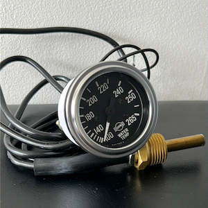Isspro: Water Temperature Gauge 100-265 F 60" Capilllary Chrome [ISSPRO] [R8742]