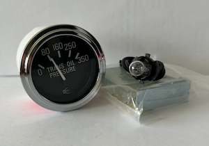 Transmission Oil Pressure Gauge Chrome  [ISSPRO] [R8125C]