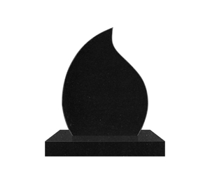 Tear Drop Plate on Plain Base