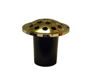 Gold Plastic Flower Holder