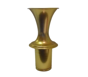 Gold Trumpet Flower Holder
