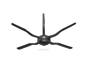 Accessories For Robot Vacuums: Roborock compatible Side-Brush Black (2 pack)