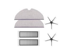 Roborock S7 MaxV Accessories Kit (Black) – Mop Cloths, Side Brushes, Filters