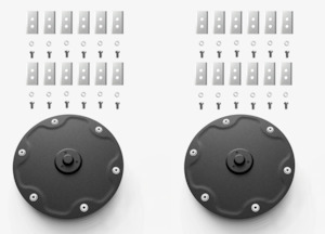 Robot Mower Accessories 1: Luba 2 AWD X Cutting Discs and Blade Kit