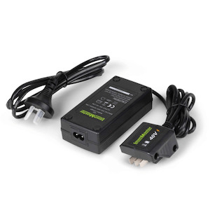 Lawnmaster: 40V Lithium Battery Charger - LawnMaster