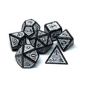 Metal DnD Dice Set - Bard