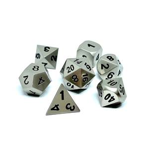 Metal DnD Dice Set - Immovable Rod