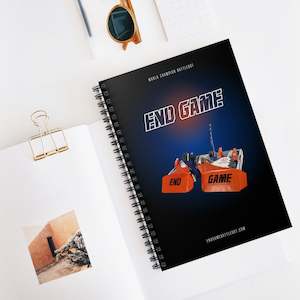 Endgame: End Game Spiral Notebook - Ruled Line
