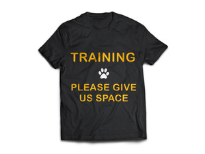 Products: Training Give Space T-Shirt - From Rocco & Co