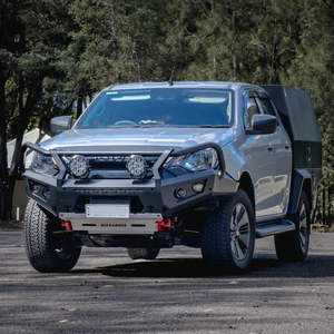 Bull Bar: Rockarmor Gt Hoop Steel Bullbar - Isuzu Dmax 2024+ FL (Full Bar Replacement)