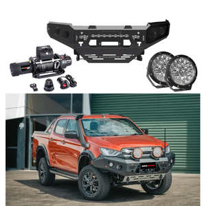 Rockarmor Gt Hoopless Bullbar Frontal Combo Pack - Isuzu Dmax 08/2020-2024