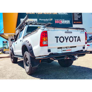 Rockarmor Premium Steel Rear Step / Tow Bar To Suit Toyota Hilux N70 2005 - Earl&hellip;