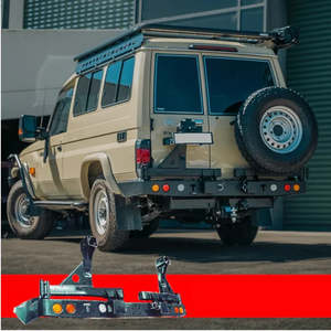 Rockarmor Steel Dual Wheel Carrier To Suit Toyota Landcruiser Fj75, Fj76 & Fj78 &hellip;