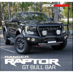 Winch: Rockarmor Steel Gt Hoop Bull Bar - Ranger Raptor Next Gen 2023+ (Full Bar Replacement)