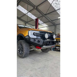 Purebullbars: Rockarmor Steel Gt Hoopless Bull Bar - Ranger Everest Next Gen 2022+ (Full Bar Replacement)