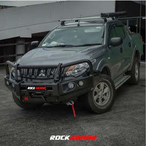 Rockarmor Elite Steel Bullbar To Suit Mitsubishi Triton Mq