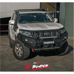 Rockarmor Gt Steel Hoopless Bullbar - Toyota Prado 150 11/2017-Current