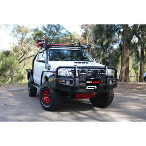 Rockarmor Premium Steel Bullbar To Suit Toyota Hilux 2011-15 Bar Replacement (Eyebrows)
