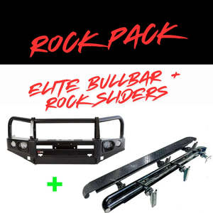 Rockarmor Rock Pack — Toyota Prado Fj150 2018-Current | Elite Bullbar + Rock Sliders