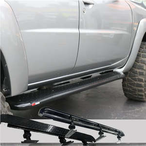 Rockarmor Steel Rockslider Side Steps To Suit Nissan Patrol Y62 2010-2013 V8