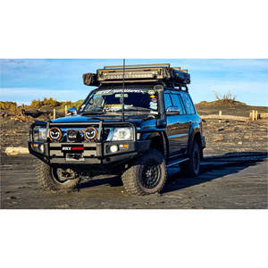 Rockarmor Brushbar To Suit Nissan Patrol Gu4 Suits GT Bullbar