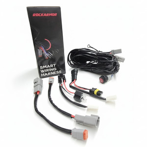 All: Rockarmor Spotlight Wiring Harness — Dual Output